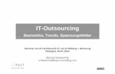 bub Stuttgart 140130 Webfassung - INPUT Consulting · 2017-08-02 · IT-Outsourcing Basisinfos,,,p g Trends, Spannungsfelder Seminar ver.di Fachbereich 9 / ver.di Bildung + Beratung