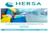 hersaclean.comhersaclean.com/wp-content/.../05/CATALOGO-1-HERSA-.pdf · CATÁLOCO DE PRODUCTOS  2020 e 55-2601-7901 55-8153-1520 55-736&9812