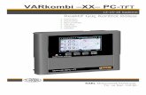 VARkombi –XX– PC- · - Kondansatörler ve sistemdeki cihazlar zarar görebilir. - Kondansatörlerin devre dışı edilmesi tercih edilmelidir. Aşırı Gerilim Alarmlar Cihazda