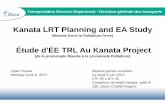 Kanata LRT Planning and EA Study - documents.ottawa.ca · angela.taylor@ottawa.ca. Pour d’autres renseignements sur le projet, rendez-vous sur le site Web de ... These corridors