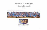 Arana College Handbook Final - University of Otago · ó D/^^/KE í X t } u u ] } µ o À } ( } ] v P ] À ] Ç X 'Z