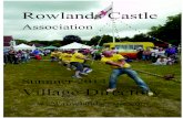 Rowlands Castlerowlandscastle.com/docs/Village_Directory_2014.pdf · 2014-07-12 · Rowlands Castle Toddler Group. Community Parent and Baby/Toddler Group Meets Tuesdays, term time