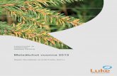 Metsätuhot vuonna 2015 - COnnecting REpositories · 2017-01-27 · Luonnonvara- ja biotalouden tutkimus 32/2016 3 Tiivistelmä Seppo Nevalainen1) ja Antti Pouttu2) (toim.) 1) Luonnonvarakeskus,