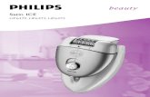 Satin ICE - Philips...is a silky-smooth skin and a hair growth reduction of up to 50%, assuming you use the appliance regularly (every 4 weeks). The Satin ICE is particularly suitable