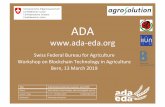 Invitation à la présentation de ADA · 2019-03-14 · De: ADA-EDA info@ada-eda.org Objet: Invitation à la présentation de ADA Date: 31 octobre 2018 à 07:59 À: alain.sandoz@vaubantechnologies.com