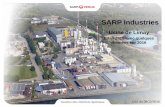 SARP Industries · Batrec Sovag Eliod Limay 48 sites industriels ... 1985 2005 1997 : Extension du laboratoire 2002 : ... 0 AB 0 4 30 Accident mortel Accident avec arrêt Accident