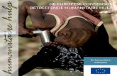 DE EUROPESE CONSENSUS BETREFFENDE HUMANITAIRE HULPec.europa.eu/echo/files/media/publications/consensus_nl.pdf · inhoudstafel blz.4...De euRoPese coNseNsus BeTReFFeNDe huMANiTAiRe
