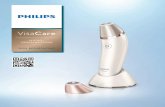Philips...applying it to the VisaCare treated skin. When starting treatment, or restarting When starting treatment, or restarting after discontinuing for more than 2 weeks, begin again