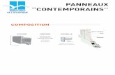 PANNEAUX ‘‘CONTEMPORAINS’’menuiseries-atlantique.fr/pdf/Portes-panneaux-contempo... · 2016-11-29 · PANNEAUX ‘‘CONTEMPORAINS’’ COMPOSITION 112 mm OUVRANT FERCOMATIC
