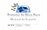 Manual de Usuario - Protector de Disco Duro IV - V5.5a · Manual de Usuario Soluciones Tecnológicas Integradas S.L. Manual Protector Disco Duro 1 Versión 5.3 PRO HDD 004 PCI Rev.