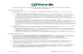 Regulamento Torneio Greenk Intercolegial 2019 · tais como torneio de e-sports, torneio de projetos e torneio de cosplay, conforme regulamento do TORNEIO GREENK INTERCOLEGIAL 2019.