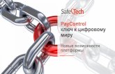 PayControl ключ к цифровому миру · 2019-04-17 · Для проверки необходимо указать: ~ 70 параметров аппарата: • root/jailbreak