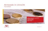 Factsheet Armoede in Utrecht€¦ · Robin Tromp. Utrecht.nl Inhoudsopgave 1. Ontwikkelingen armoede algemeen 2. Utrecht vergeleken: Wettelijk Sociaal Minimum (WSM) 3. Ontwikkeling