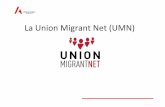 La Union Migrant Net · La Union Migrant Net (UMN) Le sfide della migrazione lavorativa Le sfide della migrazione lavorativa. Le sfide ... rules. 80 people from the trade union movement