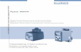 Operating Instructions6 - 8605 english 2 inTended uSe The Digital Control Electronics for proportional valves, type 8605, may only be used for the applications indicated in chapter