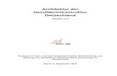 Architektur der Geodateninfrastruktur Deutschland€¦ · Deutschland Version 2.0 Konzept zur fach- und ebenenübergreifenden Bereitstellung und Nutzung von Geodaten im Rahmen des