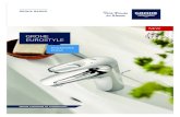 GROHE EUROSTYLEcdn.cloud.grohe.com/Literature/Brochures/it_IT/... · grohe bagno new emozione pura grohe eurostyle grohe_eurostyle_2015_it.indd 1 05.02.16 11:15
