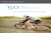 Allesoverwielrennen.nl Het 50 dagen trainingsprogramma Van ......zuren. Doel van deze training is om je lichaam te leren te presteren op het hoogste niveau dat langdurig vol gehouden