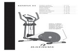 BATAVUS X4 OWNER'S MANUAL P. 2–13 BETRIEBSANLEITUNG … X4.pdf · BATAVUS Connect the meter wire from the frame to the meter wire in the front tube. Push the front tube inside the