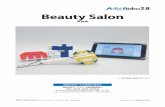 Beauty Salon · 2019-09-10 · Beauty Salon 美容師 ※ 無断複製・転載を禁じます 026 Beauty Salon 083026 K0719 株式会社アーテック お客様相談窓口 E-mail:support@artec-kk.co.jp