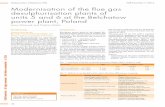 Modernisation of the flue gas desulphurisation plants of units 5 … · 2015-12-02 · (FGD) absorbers based on the lime-gyp-sum method. The first FGD plant was put into service in