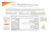 Microsoft Áttérés a PowerPoint 2010-es verziójáradownload.microsoft.com/download/3/6/4/36449977-ff... · PowerPoint 2010-es verziójára ... A lap bal szélén van például