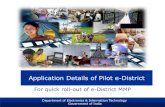 Application Details of Pilot e-District Pilot e-District... · List of G2C Services for Assam e-District under Certificates Category S. No. Service Category Sub service 1.1 Certificate