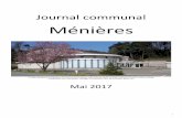 Journal communal Ménières - Commune de Ménières · 020.318.02 Emoluments de chancellerie et de tiers 350.00 1,000.00 568.85 020.318.03 Frais passeport et carte d'identité 740.30