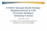 FY2017 Design-Build Bridge Corridor Bridges Industry Forum...2016/12/06  · 091‐0032‐0MILAN‐CHAUNCY ROAD SUGAR CREEK DODGE 2 Zone A 093‐5006‐0 WEEKS ROAD LILLY BRANCH DOOLY