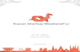 Kazan Startup Weekend’17innokam.ru/docs/damoday'17.pdf · «Для разработчиков от разработчиков» Мастер-классы от специалистов