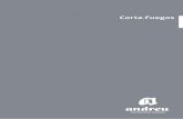 Puertas metálicas. Puertas y registros de acero Andreu - Corta-Fuegos · 2016-05-25 · determinadas ubicaciones puertas Corta-Fuegos con la adecuada capacidad de resistencia al