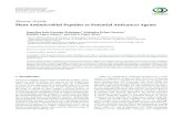 Review Article Plant Antimicrobial Peptides as Potential ...downloads.hindawi.com/journals/bmri/2015/735087.pdf · Centro Multidisciplinario de Estudios en Biotecnolog ´ a, Facultad