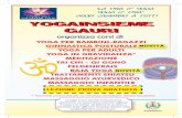 organizza corsi di - Centro Yoga Gauri€¦ · GREGORIO ZUCCHINALI - Istruttore Yoga e Massaggiatore Ayurvedico di 2° Livello (cell. 328 4539347) ALESSIA ERBA - Insegnante Yoga (cell.