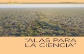 “ALAS PARA LA CIENCIA” - Argentina Ambientalargentinambiental.com/wp-content/uploads/pdf/AA76-06-Alas_Para_… · ciones ecológicas que cumple el Bañado le confieren un carácter