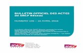 BULLETIN OFFICIEL DES ACTES - sncf-reseau.com SNCF Ré… · BULLETIN OFFICIEL DES ACTES NUMERO 105 – 15 AVRIL 2016 2/52 SNCF Réseau Etablissement public national à caractère