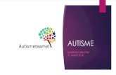 AUTISME - Region Midtjylland · Autisme Autisme er det adfærdsmæssige udtryk for en anderledes neuro biologi, som påvirker individets udvikling på en gennemgribende måde. Autisme