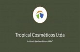 Tropical Cosméticos Ltda · Sabonete de Glicerina Geleia Real, Própolis e Mel NCM: 34.011.190 Embalagem: 16 dúzias / 192 und Peso Sabonete: 90 gramas