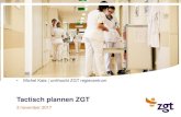 Tactisch plannen ZGT - Universiteit Twente...2017/11/03  · • Jaarafspraken te vertalen naar middellange termijn planning • Vraag en aanbod beter op elkaar afstemmen • 3 maanden
