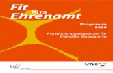 Fit - Kreisvolkshochschule Groß-Gerau · 2019-12-09 · Fundraising für Vereine und Initiativen 12 „Guerilla-Taktiken“ für die Vereinswerbung 13 Presse- und Öffentlichkeitsarbeit