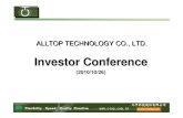 Investor Conference … · Industry Overview 3. Operation Performance 4. Operation Trend 5. Future Outlook 1.About Alltop 2. Industry Overview 3. Operation Performance 4. Operation