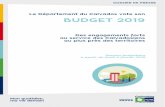 Le Département du Calvados vote son BUDGET 2019 · 2019-02-01 · Le budget 2019 en détail p. 5 Le budget 2019 en actions p. 9 – Schéma de l’autonomie 2019-2023 Bien vieillir
