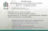 Konferencja - PTPiREE...Konferencja Elektroenergetyczne linie napowietrzne i kablowe wysokich i najwyższych napięć Wisła, 18 - 19 października 2017 Plan prezentacji •Geneza