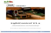 LightControl V1 - Fichtelbahn · 8.2.2 Firmware Update über Rocrail ... Als nächsten Schritt lesen Sie den CV 1 Wert aus und schreiben Ihren CV Testwert zurück in die LightControl.