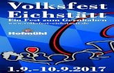 Volksfest Eichstätt · Glücks-Stern / Verlosung Tino Drelischek Schützenhaus / Pfeilwerfen Petra Kreis-Hofmann Lustiges Eimerwerfen / Hau den Lukas Eleonore Segitz Tütenheben