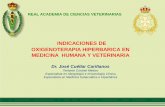 INDICACIONES DE OXIGENOTERAPIA HIPERBARICA EN …racve.es/files/2018/10/Jose-Cuellar-carinano.pdfRadionecrosis en huesos distintos de mandíbula Lesiones radio-inducidas de partes