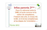 Infos parents 3etab.ac-poitiers.fr/coll-ta-thouars/IMG/pdf/Info_parents... · 2012-02-14 · – Minor Swing , Django REINHARDT, 1937. – Un Américain à Paris , GERSHWIN, 1928.