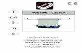 I 496RM - 496RP GB F D E · i gb f d e traversa idraulica hydraulic jacking beam traverse hydraulique hydraulikheber travesaÑo hidrÁulico 496rm - 496rp werther 1-34,57-67 oma 39-41,4-34,57-66,71
