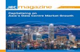 JEC MAGAZINE ISSUE 43Asia Pacific Region’s Share of Global Colocation Market 亞太區共享數據中心環球市場佔有率 1.7% 38.1% 39.2% 20.9% APAC 亞太地區 EMEA 歐洲、中東、非洲