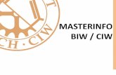 MASTERINFO BIW / CIW - KITFAKULTÄTSHOMEPAGE  •Studienplan •Vertiefungsfachkatalog •Modulhandbuch •Studien- und Prüfungsordnung •… 16.10.2019