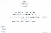 Protocolomineria.gob.bo/operadores/protocolo.pdfGobierno del Estado Plurinacional de BOLIVIA Ministerio de Minería y Metalurgia ANEXO PROTOCOLO DE BIOSEGURIDAD PARA ACTIVIDADES DEL